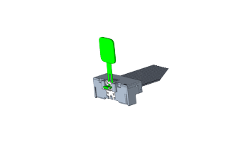 MCIO 8I RA WITH PULL TAB 防斜插